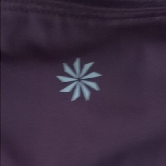 💜✨ Athleta Accelerate 7/8 Tight Leggings | Deep Plum Purple | Size Medium 🏃‍♀️💜✨ - Picture 3 of 4